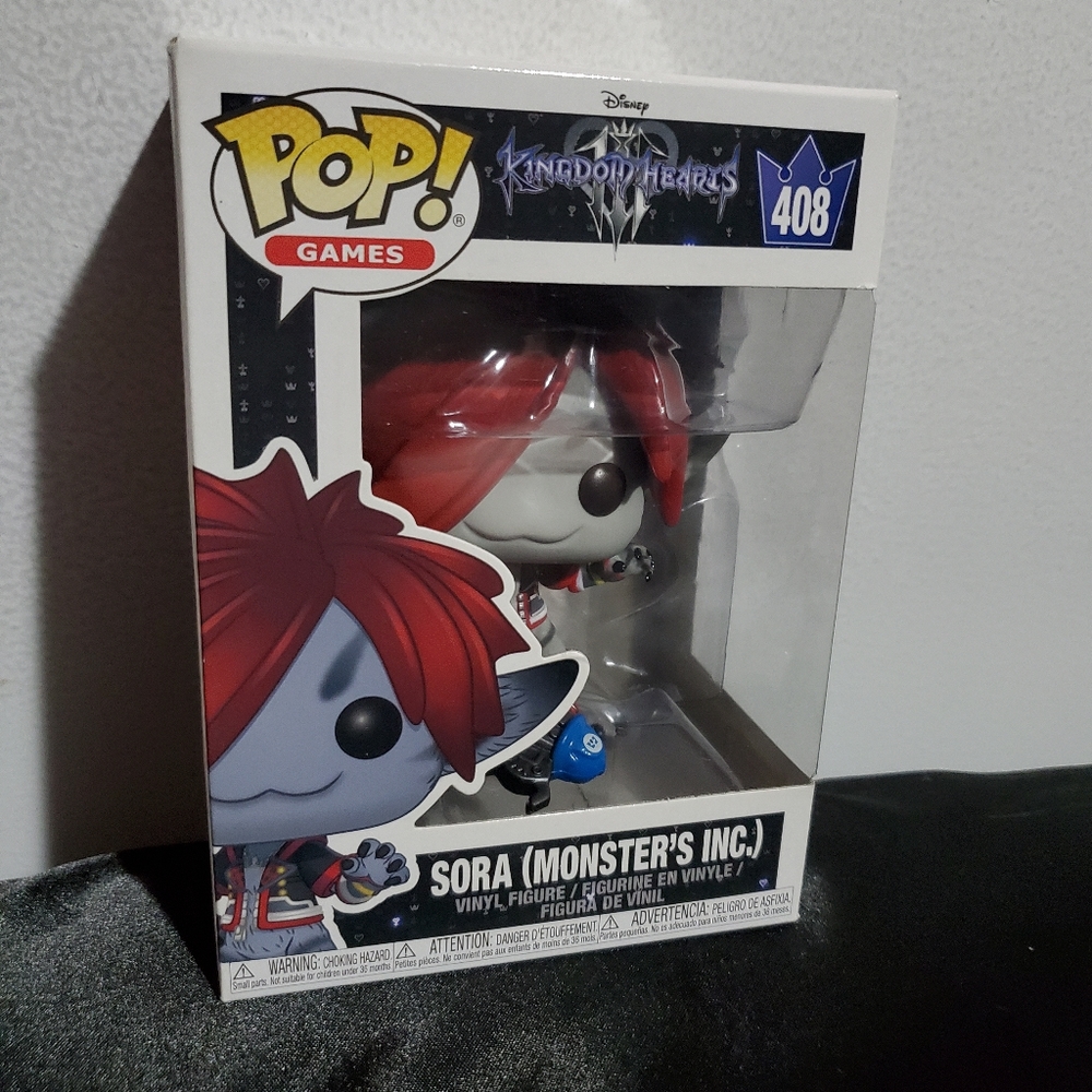 Kingdom Hearts 3 Monsters Inc Sora Funko 408